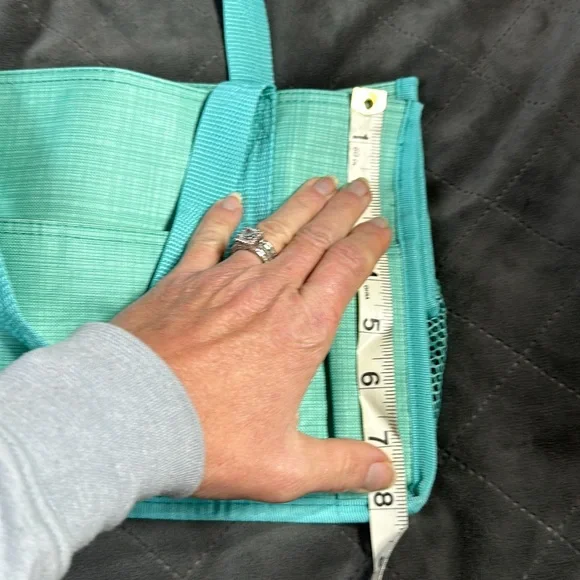 Thirty One Stampin For Fun Craft Bag Tote Green - Picture 9 of 9